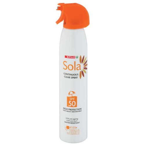 SPAR SOLA SPF50 SPRAY 200ML (FL)(RF)
